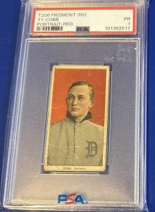 1909-11 T206 Ty Cobb Red Portrait PSA 1