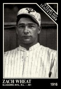 Zack Wheat 1991 Conlon Collection Card #164