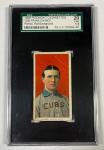 1909-11 Piedmont Frank Chance Red Background Card