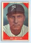 1960 Fleer Red Ruffing Baseball Card #63