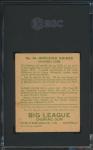 1933 Burleigh Grimes World Wide Gum Card #64