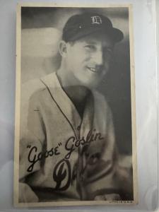 Goose Goslin 1936 Goudey Hall of Fame Card