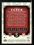 2006 SP Legendary Cuts Red Faber Card