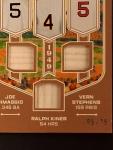 2025 Leaf Lumber Stat Bats Joe DiMaggio Kiner Stephens