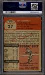1953 Topps #27 Roy Campanella Brooklyn Dodgers Card