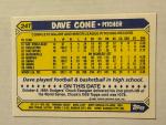 David Cone 1987 Topps Traded Baseball Card
