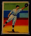 1935 Lloyd Waner Diamond Stars Card - Pirates