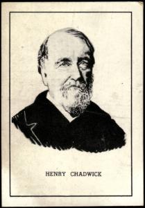 1950 Henry Chadwick Hall of Fame Card