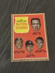 1962 Topps League Leaders #51 Cash, Howard, Kaline, Piersall