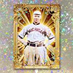 George Sisler Signed Holographic Golden Icon Card