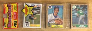 Dave Winfield, Rickey Henderson, Will Clark Card Set