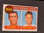 1969 Topps Pilots Rookie Stars Piniella and Staehle