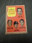 1962 Topps League Leaders #51 Cash, Howard, Kaline, Piersall
