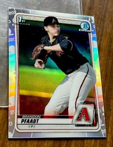 2020 Bowman Draft Refractor Brandon Pfaadt RC