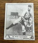 1940 Play Ball Baseball Ol Pete Alexander Card
