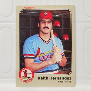 Keith Hernandez 1983 Fleer Baseball Card #8