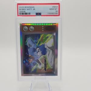 2025 Bowman Bobby Witt Jr Anime Refractor PSA 10