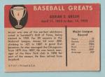 1961 Fleer Cap Anson Chicago Cubs Card #4