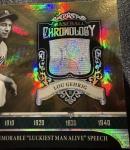 2006 Upper Deck Lou Gehrig Chronology Platinum SP 32/99