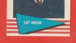 1961 Fleer Cap Anson Chicago Cubs Card #4