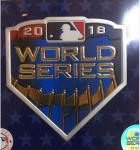 2018 MLB World Series Patch: Red Sox & Dodgers