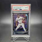 2025 Bowman Chrome Sandy Alcantara Black SSP PSA 10