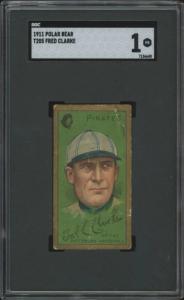 1911 T205 Fred Clarke Gold Border Card