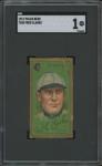 1911 T205 Fred Clarke Gold Border Card