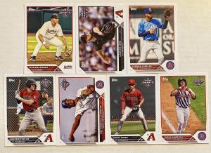 2023 Topps Pro Debut Arizona Diamondbacks Team Set