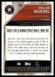 2015 Bowman’s Best Refractor #68 Dallas Keuchel