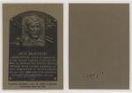 1982 Dan Brouthers Metallic Hall of Fame Plaque