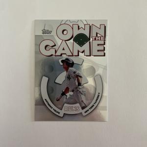 2024 Topps Archives Anthony Volpe Own the Game Card