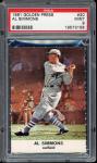 1961 Golden Press Al Simmons Baseball Card PSA 9