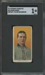 1909 T206 Frank Chance Yellow Portrait SGC 1
