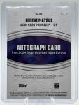 2024 Topps Hideki Matsui Japan Edition 1/5 Yankees