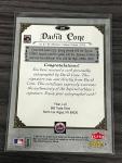 David Cone Autographed 2006 Fleer Greats Card