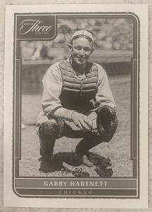 2022 Panini Three and Two Gabby Hartnett #14