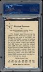 1961 Golden Press Al Simmons Baseball Card PSA 9