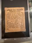 1933 Harold Traynor Pirates Baseball Card SGC 1