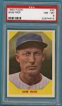 1960 Fleer Sam Rice #34 PSA 8 Card