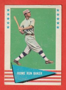 1961 Fleer Home Run Baker Baseball Card #6