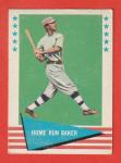 1961 Fleer Home Run Baker Baseball Card #6