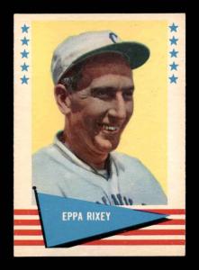 1961 Fleer Eppa Rixey #71 Sports Card