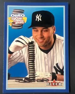 2000 Fleer Derek Jeter Oreo Contest Card