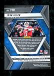 Josh Allen 2025 Mosaic Pink Camo Card #150