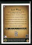 2002 SP Legendary Cuts Zack Wheat Card #90