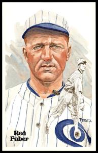 Red Faber 1980 Perez-Steele HOF #96/10000