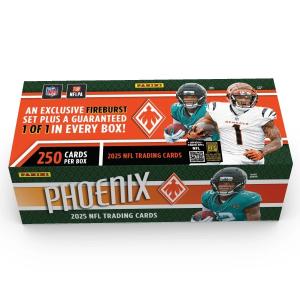2025 Panini Phoenix NFL Fireburst Exclusive Card