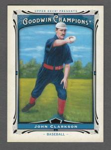 John Clarkson 2013 Goodwin Champions SP #152 Card