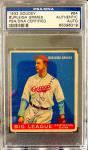 1933 Goudey Burleigh Grimes Auto Card #64